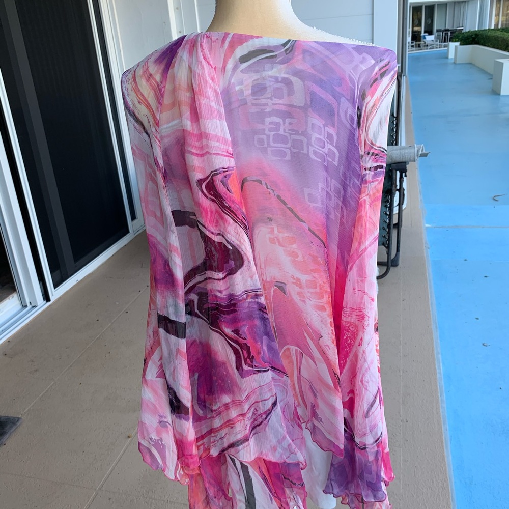 Os gorgeous dress or long top. High end designer!